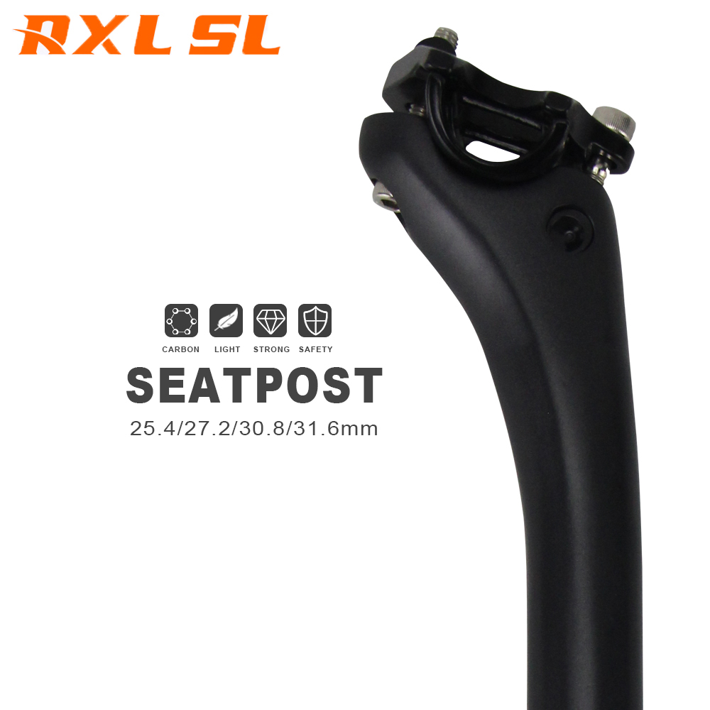 Carbon Seatpost 27.2 31.6 Offset - عمود مقعد دراجة هوائية من الكربون