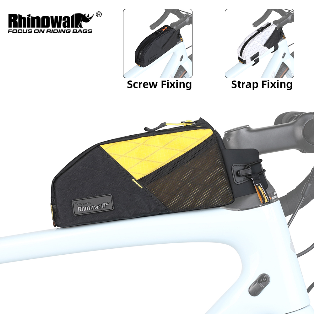 Gravel Bike Frame Bag Bikepacking - حقيبة دراجة هوائية من Rhinowalk مقاومة
