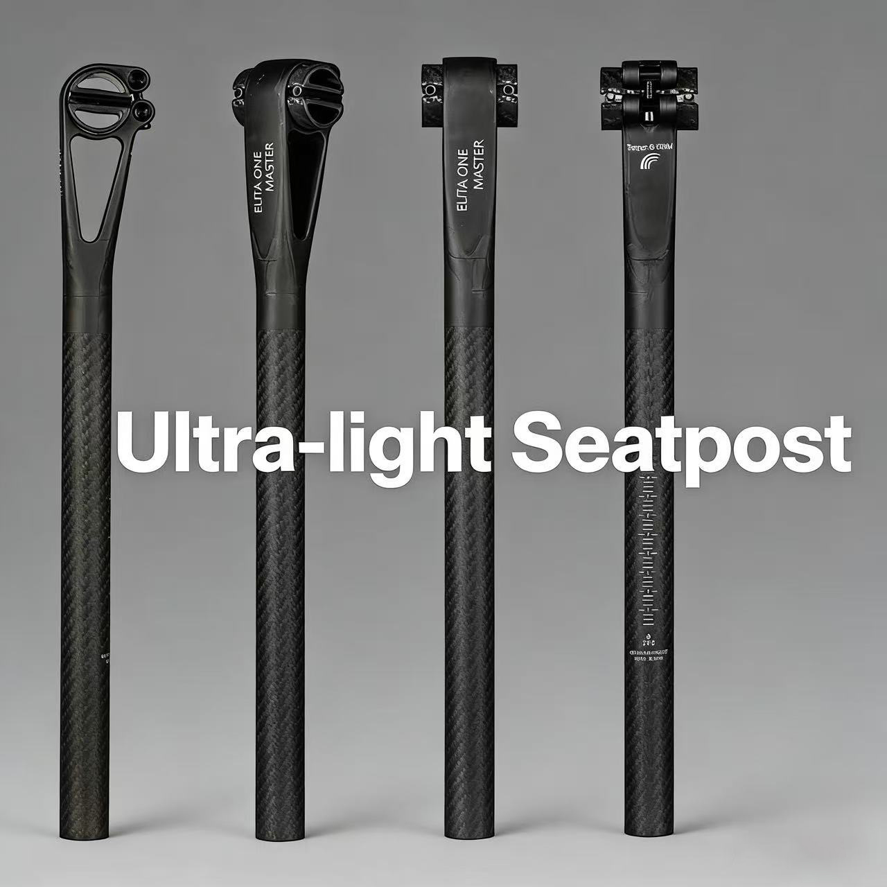 Carbon Seatpost 27.2 31.6 Offset - عمود مقعد كربوني من ELITAONE بتفاوت
