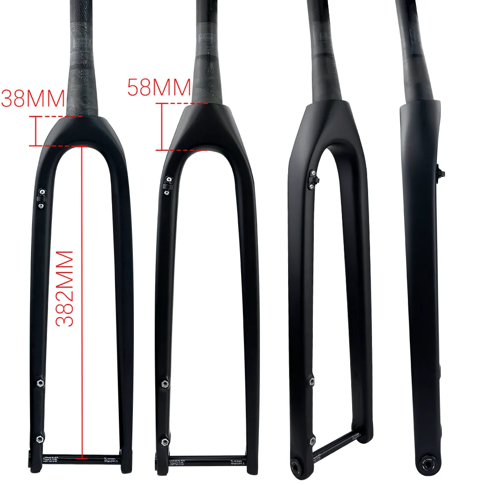 Carbon Fork Gravel Disc Brake - شوكة أمامية للدراجات الجبلية والطرق العادية