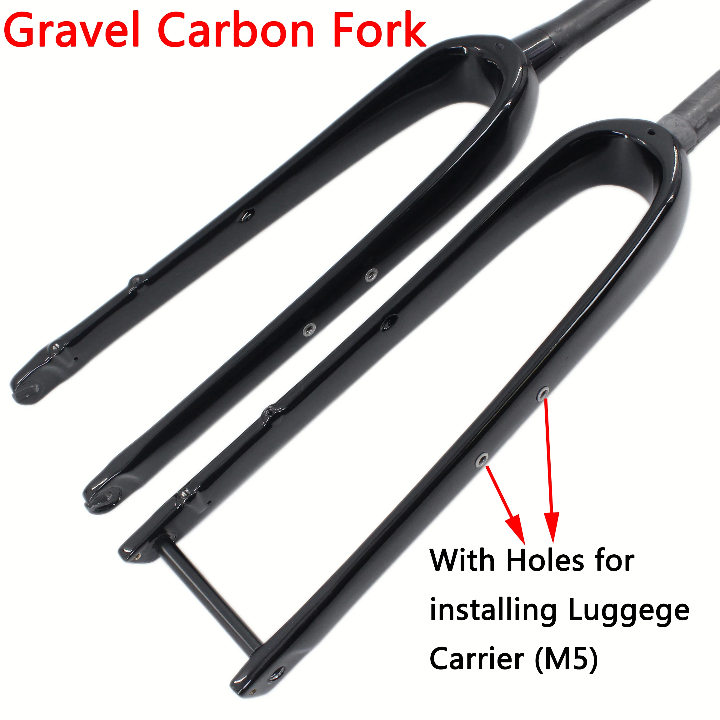 Carbon Fork Gravel Disc Brake - دراجة طريق وعرة 700C*45C من ألياف