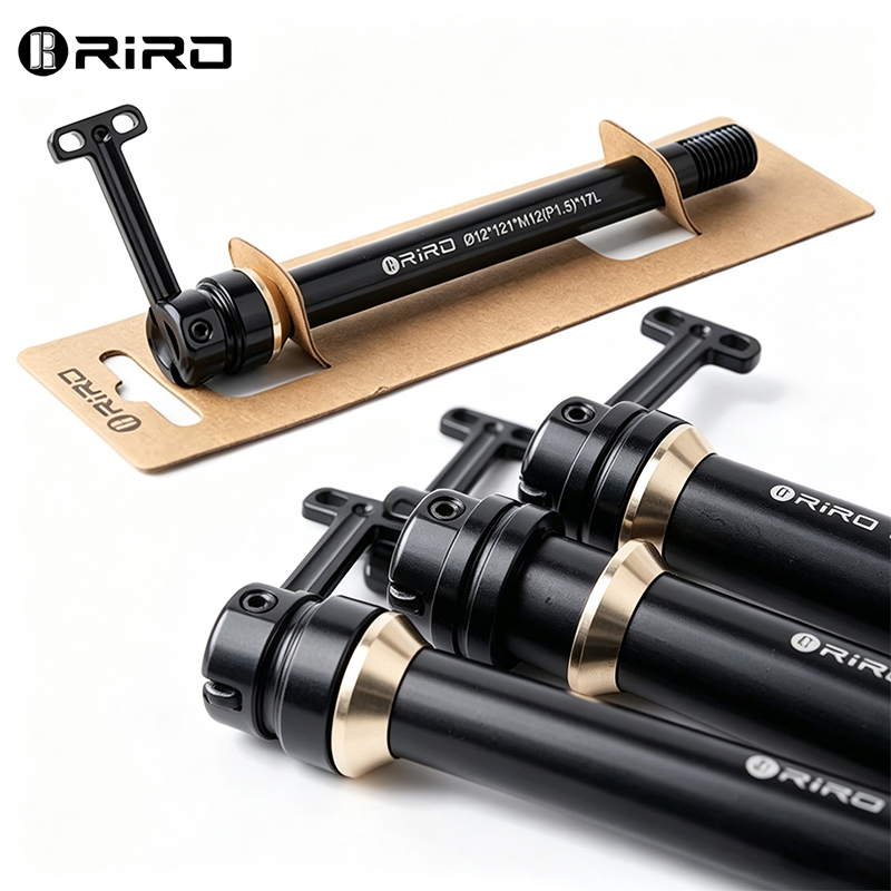 Bike Thru Axle Lever 12X142 - محور دراجة RIRO Thru Axle مقاسات