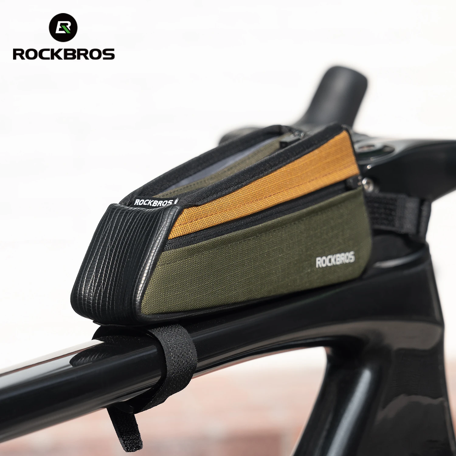 Gravel Bike Frame Bag Bikepacking - حقيبة أمامية للدراجة من روك بروس،