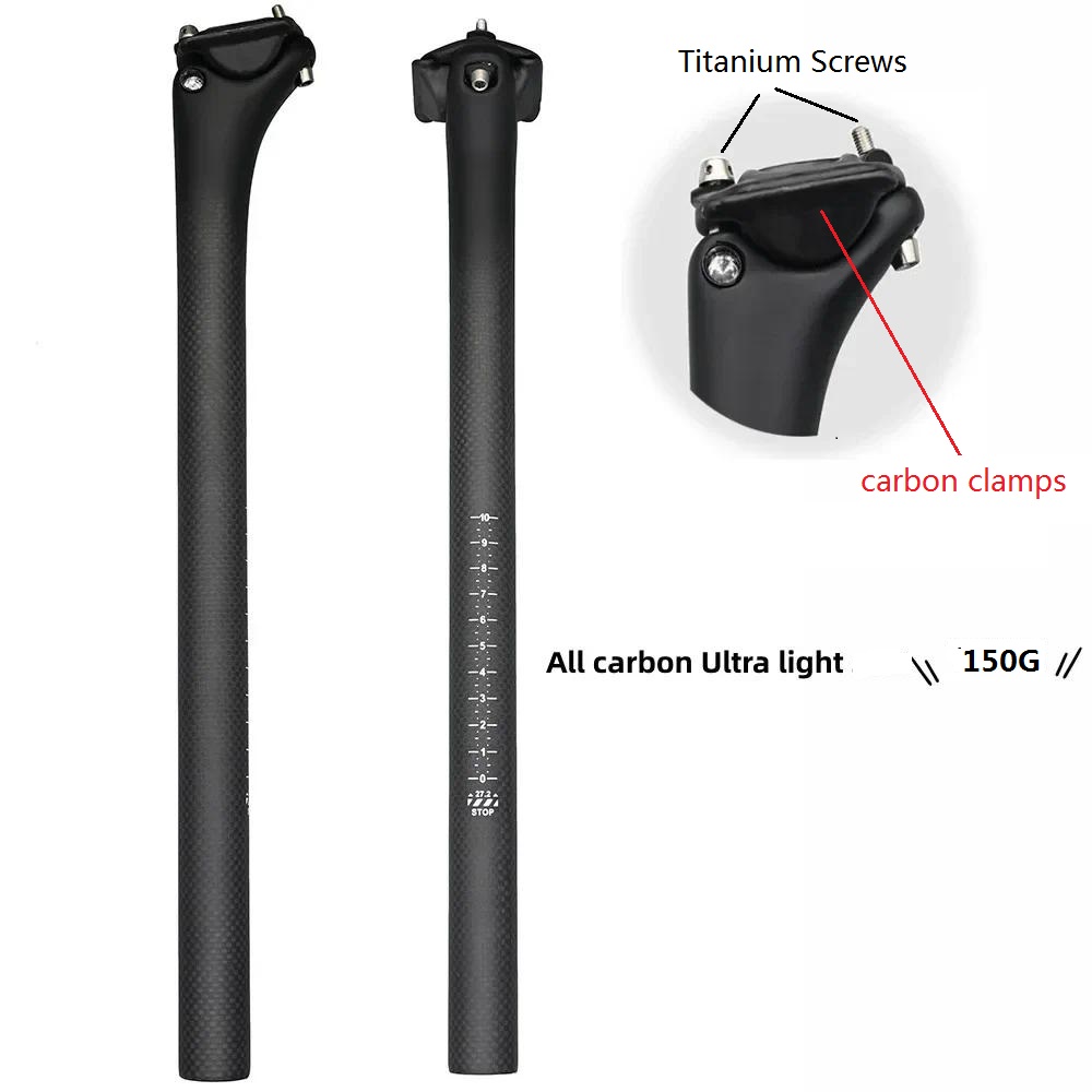 Carbon Seatpost 27.2 31.6 Offset - عمود مقعد الكربون الجبلية 27.2/30.8/31.6 إزاحة