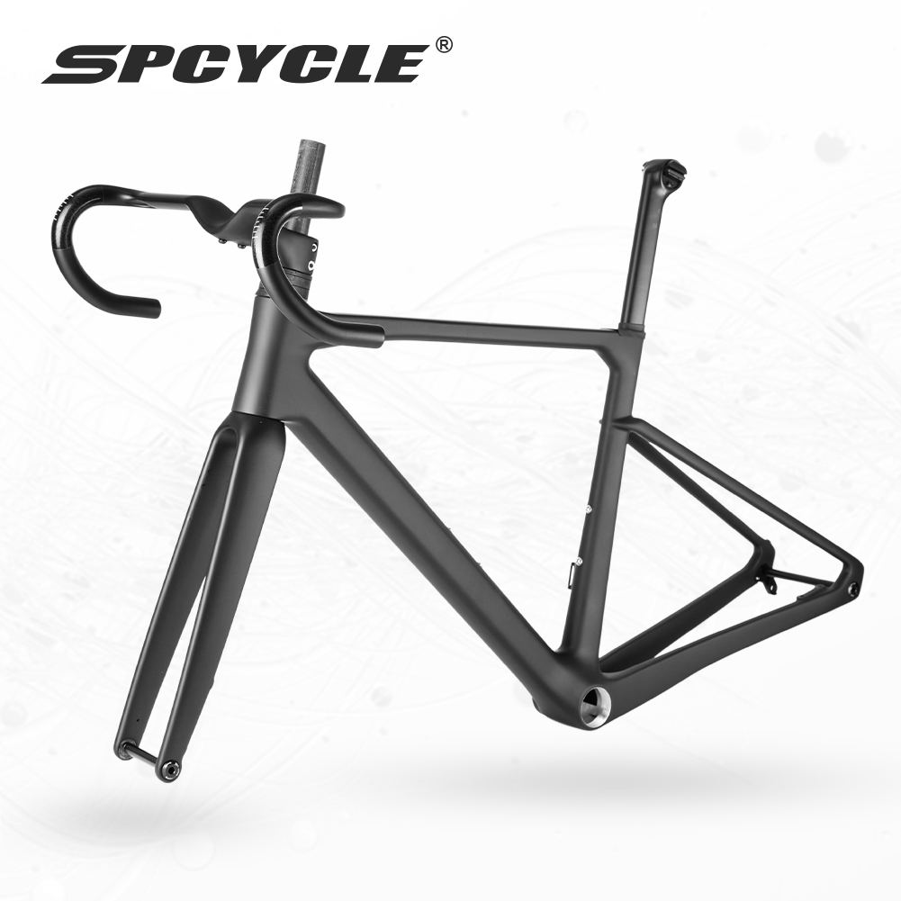 Carbon Fork Gravel Disc Brake - Spcycle 053D-SL الطريق دراجة الكربون الإطار