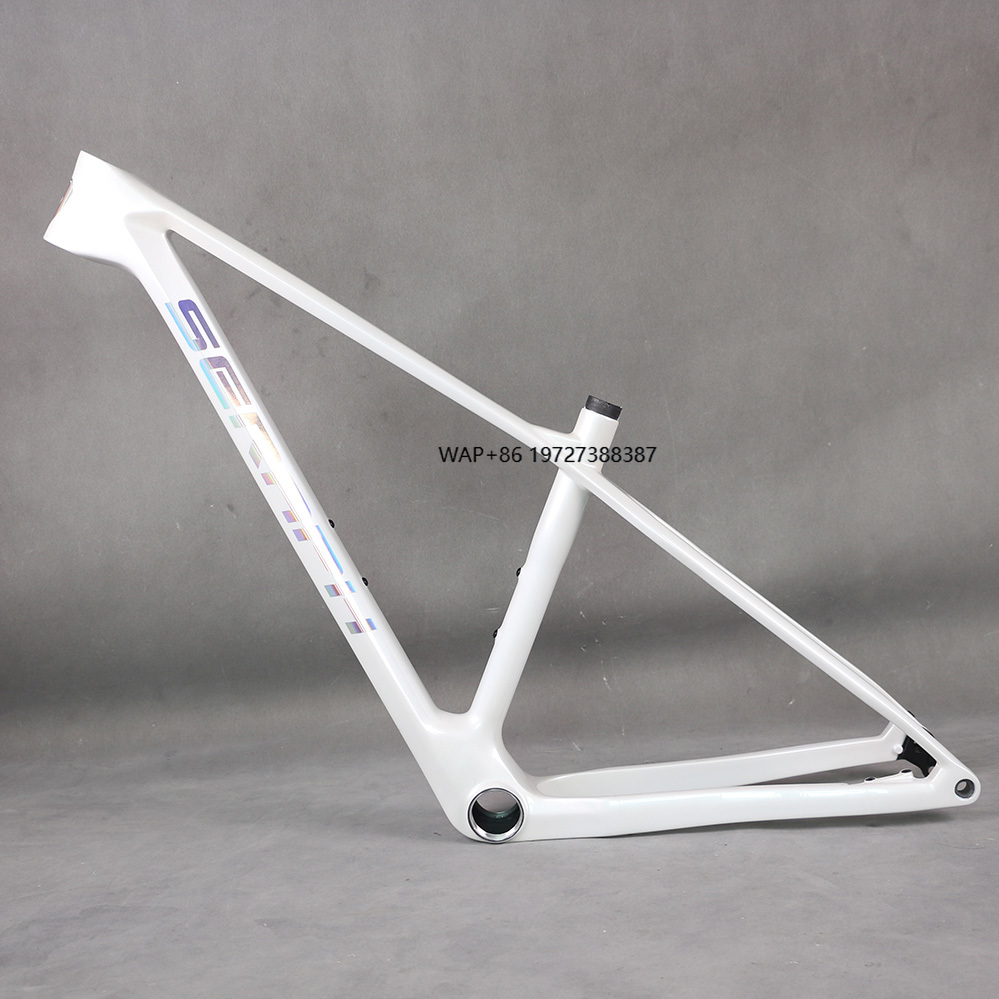 جديد هاردتيل دراجة هوائية جبلي - مراجعة Carbon Mountain Bike Frame 29Er Boost وسعره