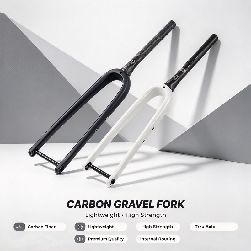 شوكة دراجة جرافل كاملة من أليا - مراجعة Carbon Fork Gravel Disc Brake وسعره