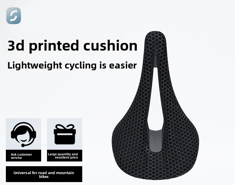وسادة مقعد دراجة مطبوعة بتقنية - مراجعة Carbon Saddle 3D Printed Honeycomb وسعره