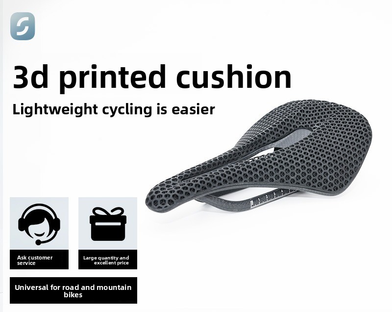 وسادة مقعد دراجة مطبوعة بتقنية - مراجعة Carbon Saddle 3D Printed Honeycomb وسعره