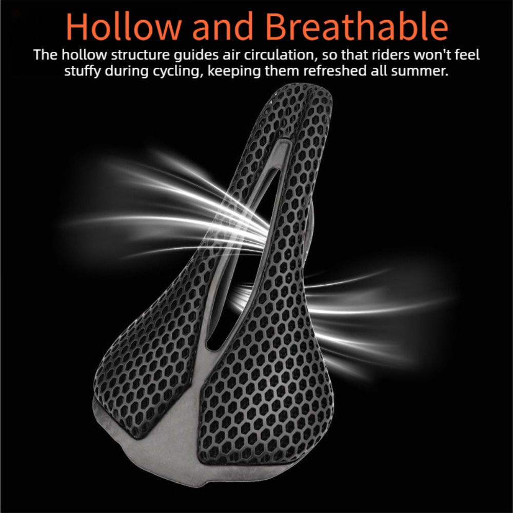 مقعد دراجة مصنوع من ألياف الكر - مراجعة Carbon Saddle 3D Printed Honeycomb وسعره
