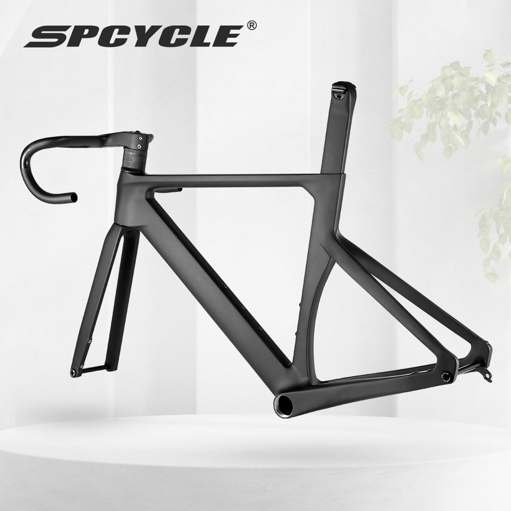 Spcycle 2024 جديد ايرو الكربون - مراجعة Carbon Fiber Road Bike Frame Aero وسعره