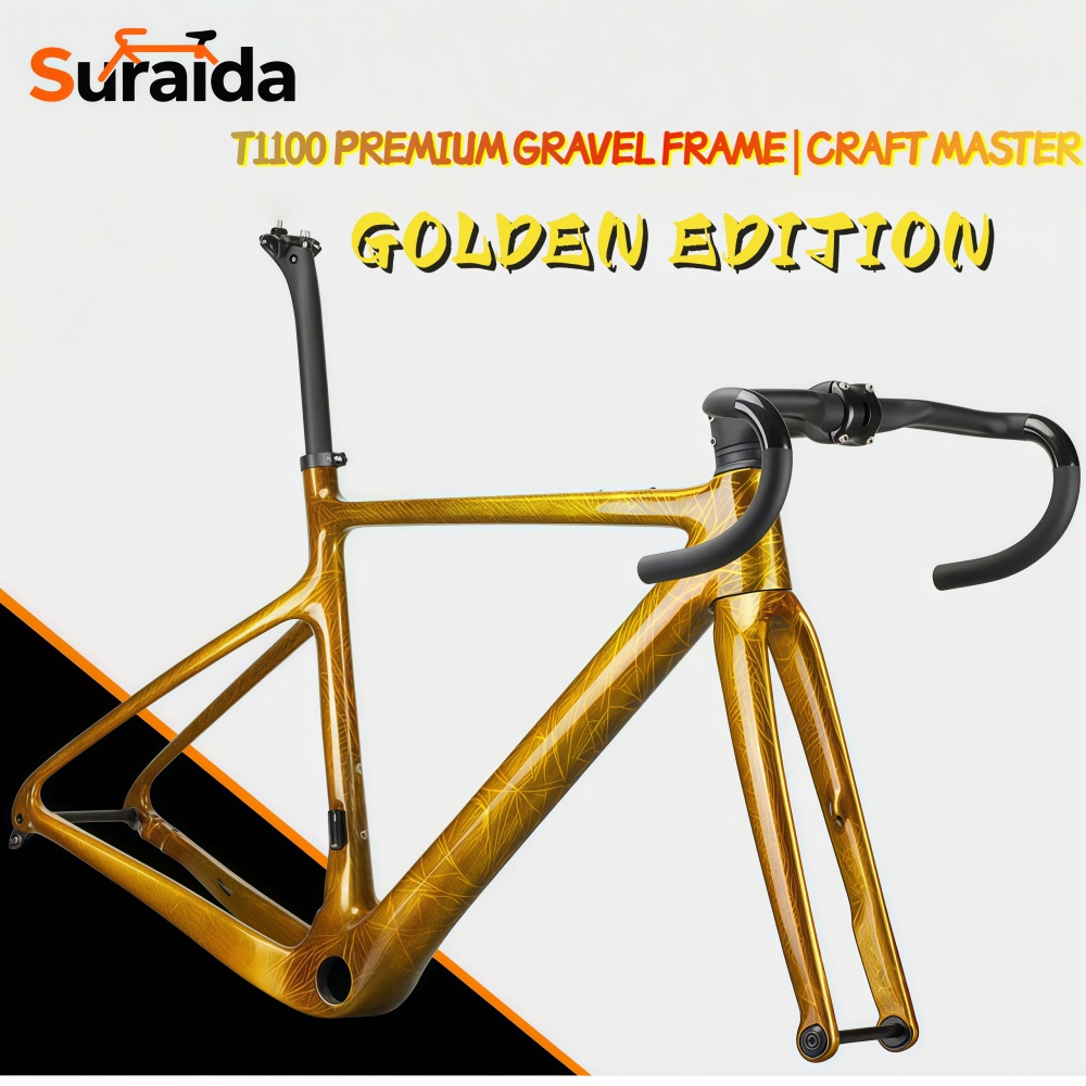 Suraida خفيفة للغاية الكربون ا - مراجعة Carbon Fork Gravel Disc Brake وسعره