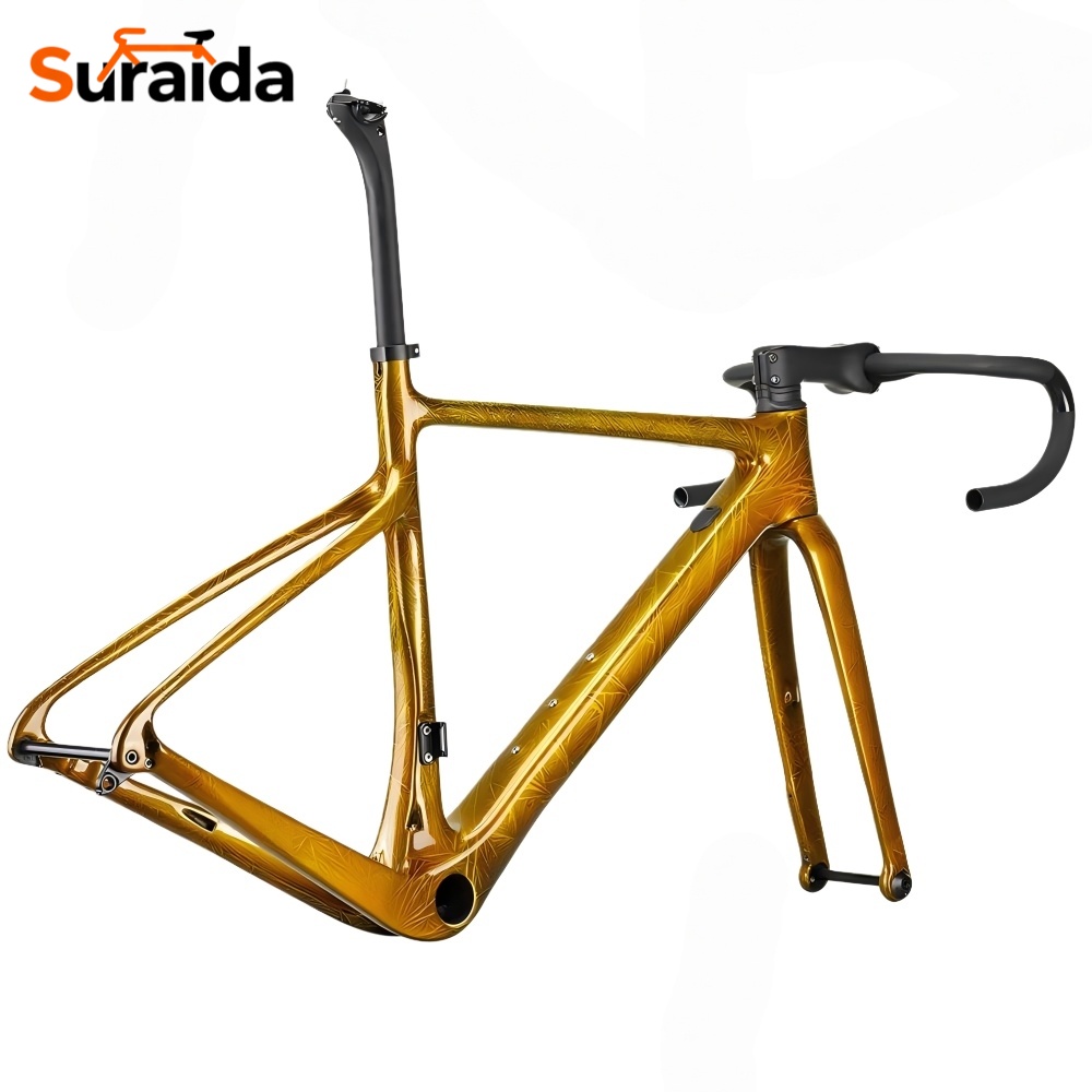 Suraida خفيفة للغاية الكربون ا - مراجعة Carbon Fork Gravel Disc Brake وسعره