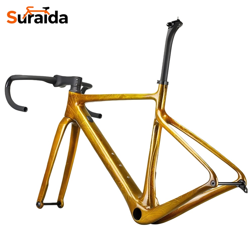 Suraida خفيفة للغاية الكربون ا - مراجعة Carbon Fork Gravel Disc Brake وسعره