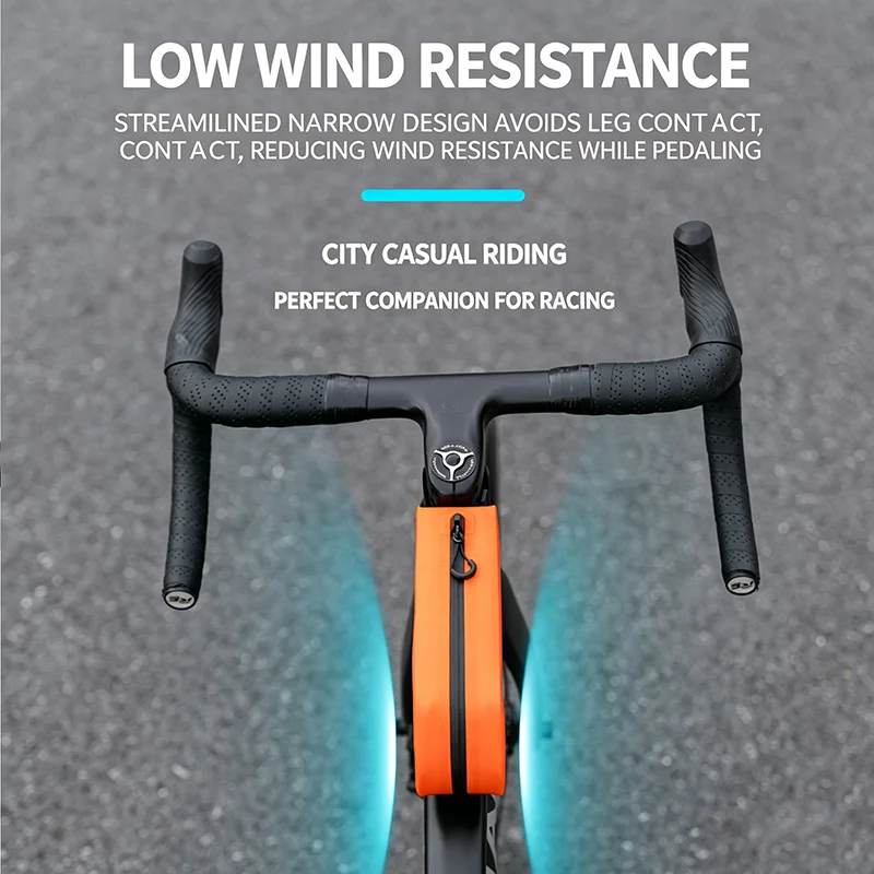 حقيبة أنبوب علوي للدراجة مقاوم - مراجعة Gravel Bike Frame Bag Bikepacking وسعره