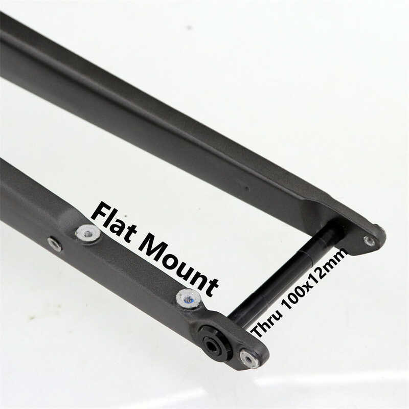 شوكة دراجة مصنوعة من ألياف الك - مراجعة Carbon Fork Gravel Disc Brake وسعره