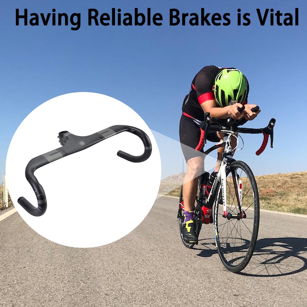 مقود دراجة هوائية مدمج من أليا - مراجعة Integrated Carbon Handlebar Stem Gravel وسعره