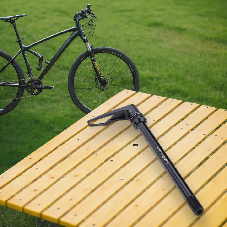 محور دراجة هوائية للطرق الوعرة - مراجعة Bike Thru Axle Lever 12X142 وسعره