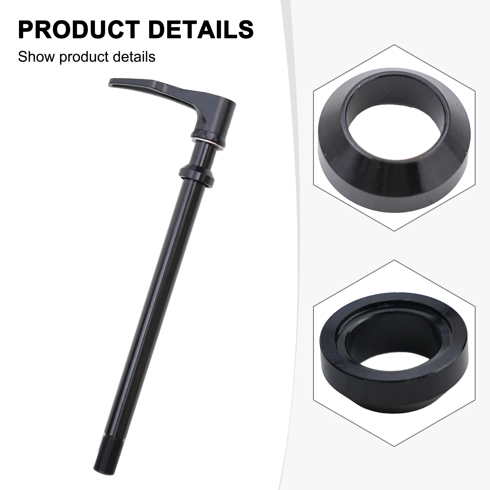 محور دراجة هوائية للطرق الوعرة - مراجعة Bike Thru Axle Lever 12X142 وسعره