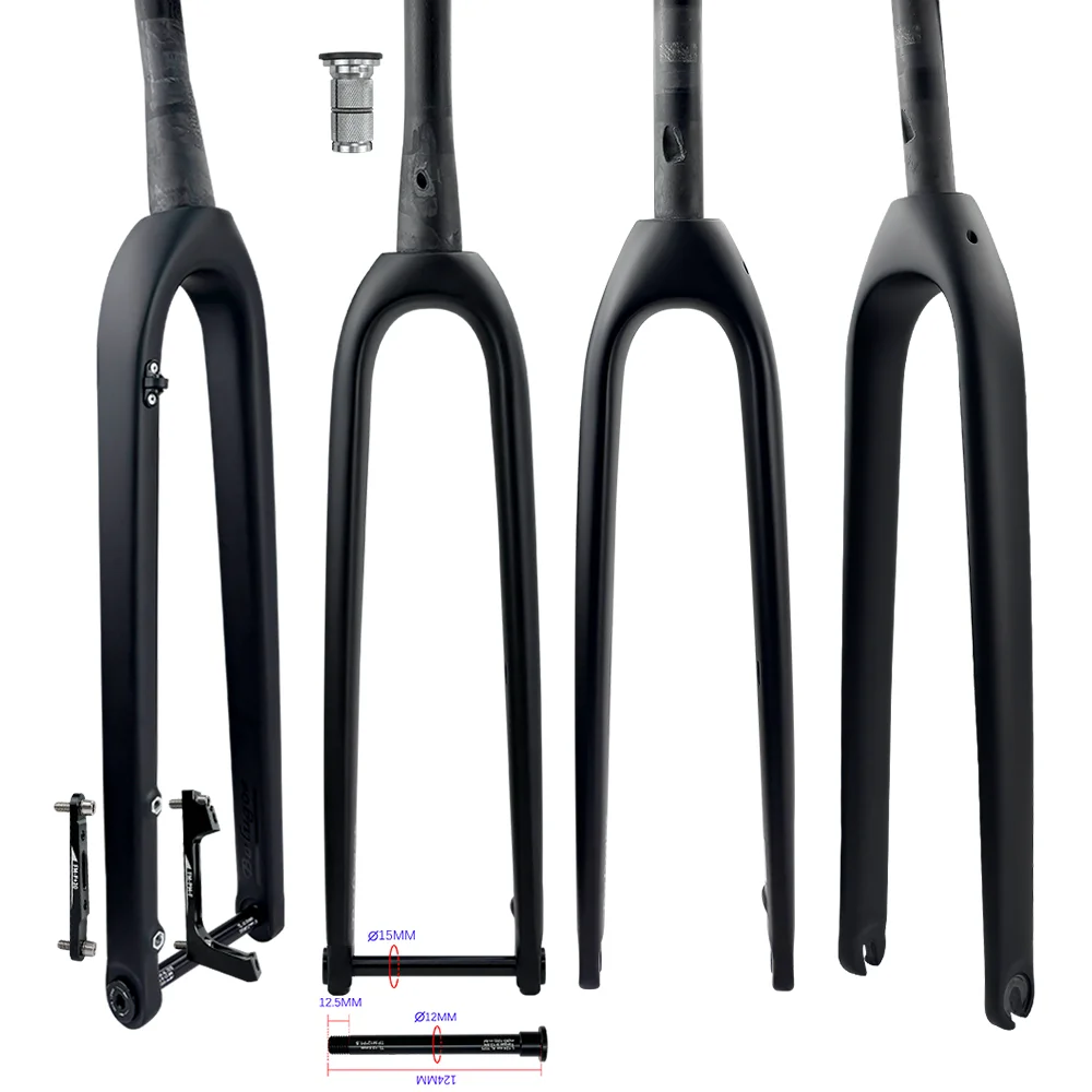 شوكة أمامية للدراجات الجبلية و - مراجعة Carbon Fork Gravel Disc Brake وسعره