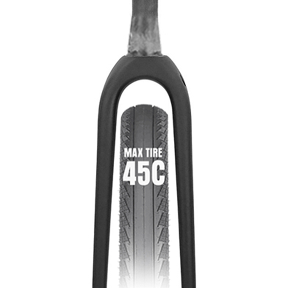 شوكة دراجة كربونية بدون شعار ل - مراجعة Carbon Fork Gravel Disc Brake وسعره