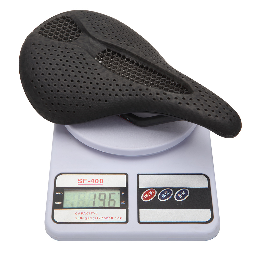 سرج دراجة كربوني مطبوع ثلاثي ا - مراجعة Carbon Saddle 3D Printed Honeycomb وسعره