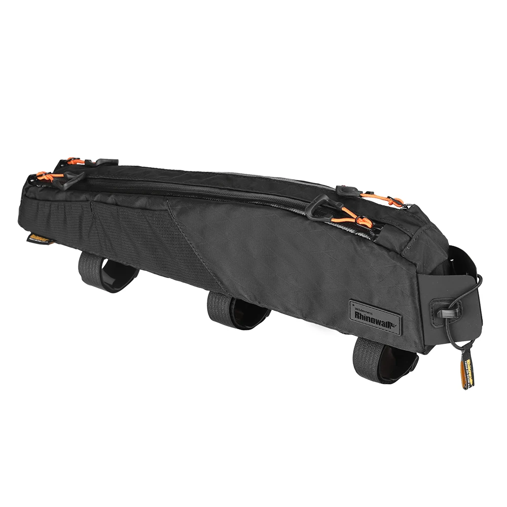 حقيبة دراجة هوائية مثلثة الشكل - مراجعة Gravel Bike Frame Bag Bikepacking وسعره
