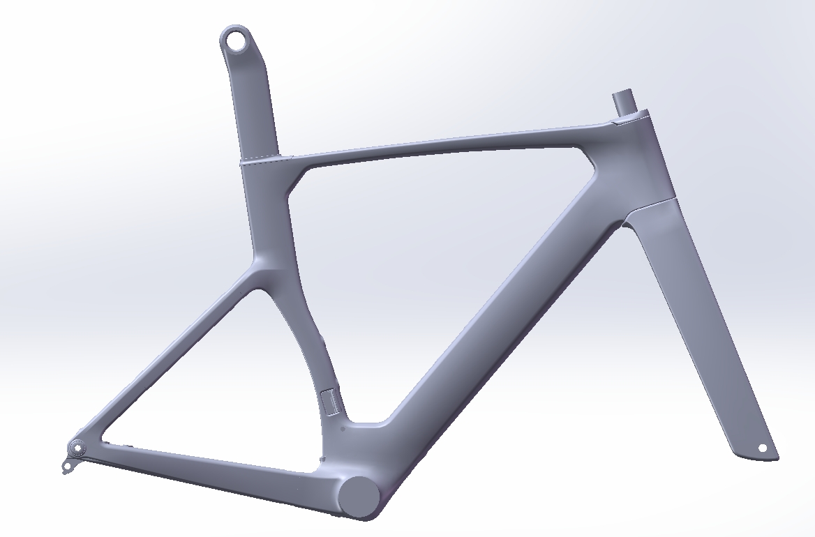 إطار دراجة طريق خفيف الوزن من  - مراجعة Carbon Fiber Road Bike Frame Aero وسعره