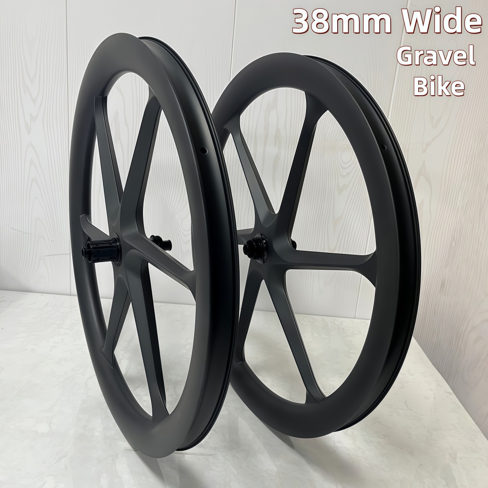 مجموعة عجلات كربونية T800 بـ 6 - مراجعة Gravel Bike Wheelset Carbon 700C وسعره