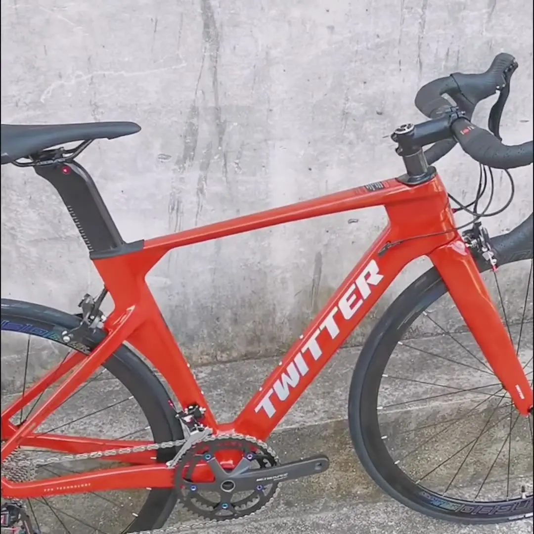 تويتر جديد R10 ألياف الكربون ا - مراجعة Carbon Gravel Frame Disc Brake 700C وسعره