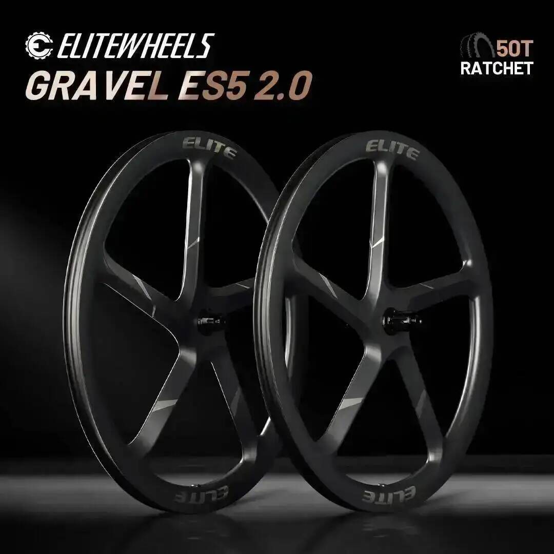 مجموعة عجلات كربونية ELITEWHEE - مراجعة Gravel Bike Wheelset Carbon 700C وسعره