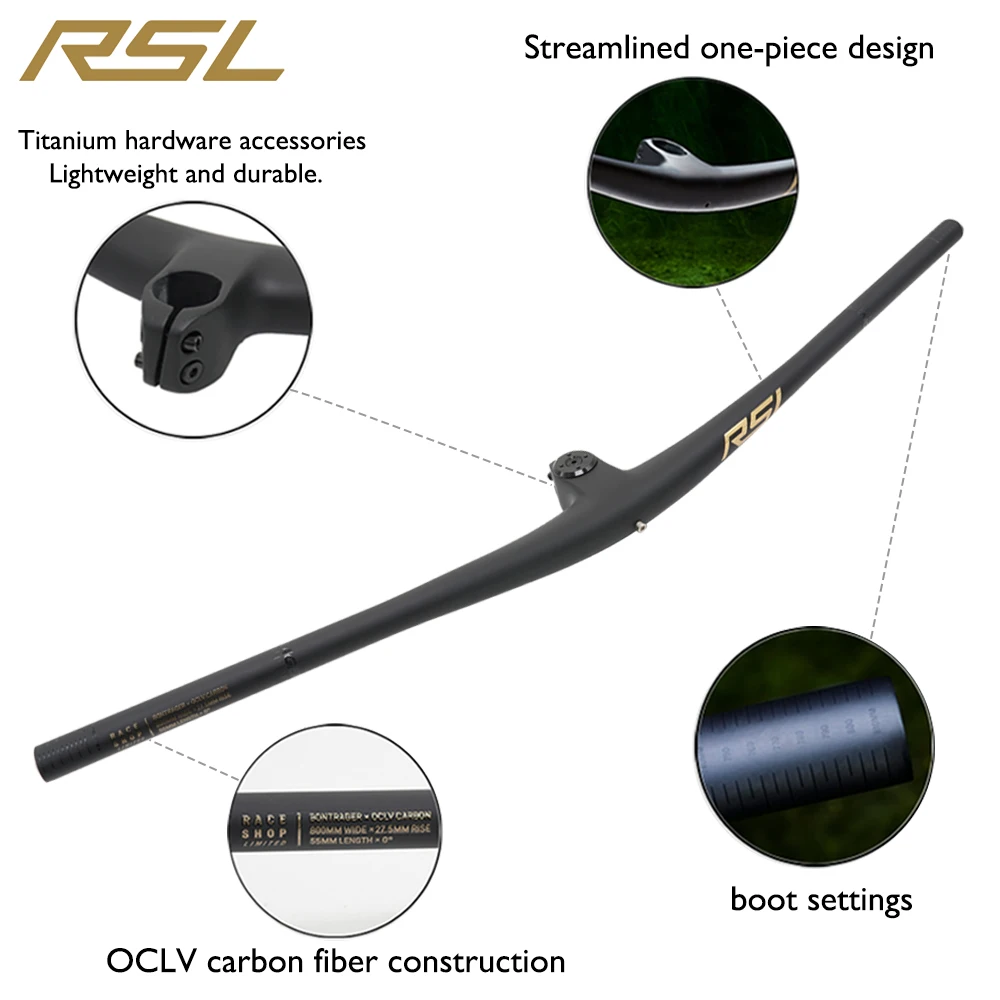 مقبض دراجة هوائية مدمج من الكر - مراجعة Integrated Carbon Handlebar Stem Gravel وسعره
