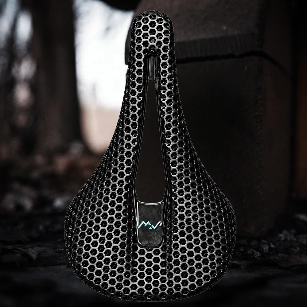 RYET سرج كربوني مطبوع بتقنية ث - مراجعة Carbon Saddle 3D Printed Honeycomb وسعره