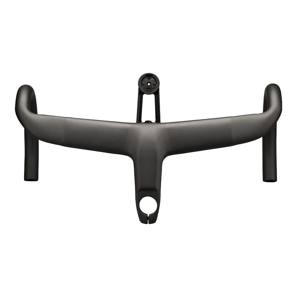 مقود الحصى الكربوني -10 °   مق - مراجعة Integrated Carbon Handlebar Stem Gravel وسعره