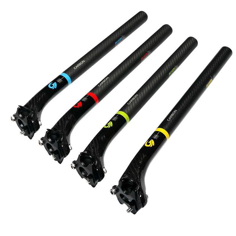 أحدث عمود مقعد دراجة ASIACOM ل - مراجعة Carbon Seatpost 27.2 31.6 Offset وسعره