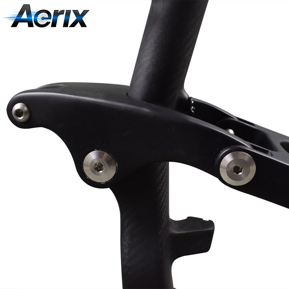 إطار دراجة جبلية كامل التعليق  - مراجعة Carbon Mountain Bike Frame 29Er Boost وسعره