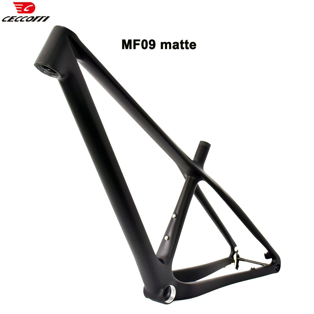 إطار دراجة CECCOTTI كامل مع كا - مراجعة Carbon Mountain Bike Frame 29Er Boost وسعره