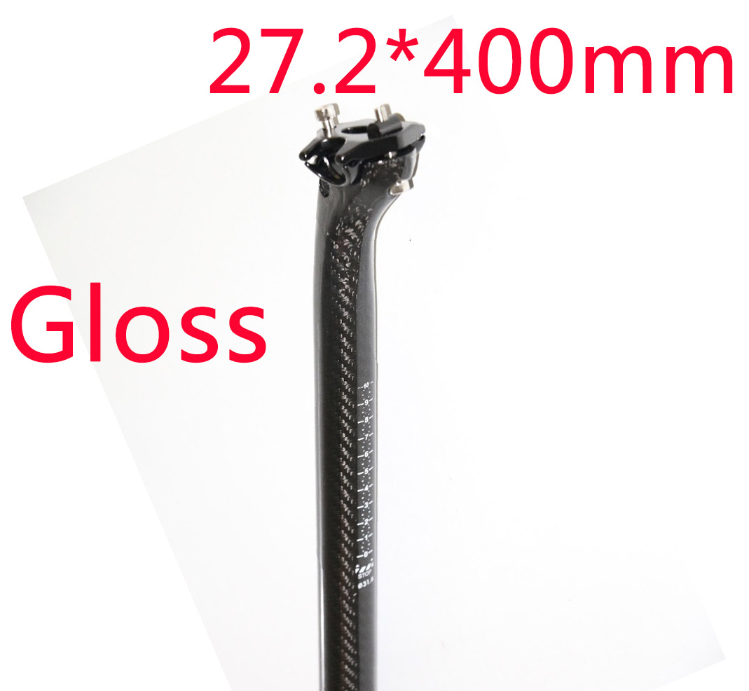 مقاعد دراجات جبلية جديدة مقاس  - مراجعة Carbon Seatpost 27.2 31.6 Offset وسعره