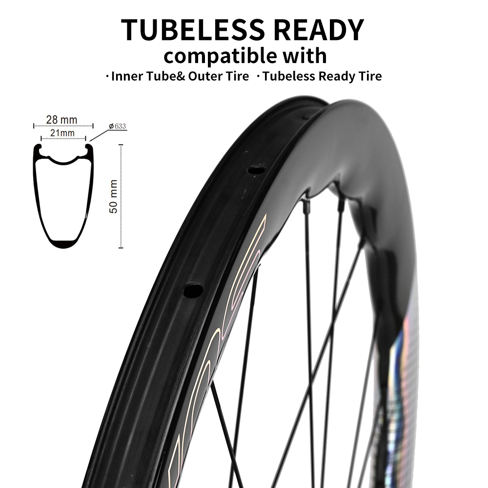 سوبرتيم-عجلات دراجة الطريق الك - مراجعة Gravel Bike Wheelset Carbon 700C وسعره