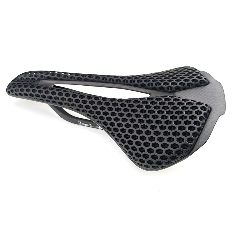 سرج دراجة طريق مصنوع بتقنية ال - مراجعة Carbon Saddle 3D Printed Honeycomb وسعره