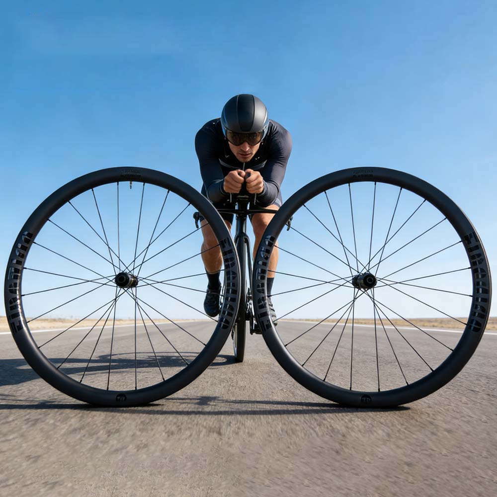 مجموعة عجلات كربونية للطرق بقط - مراجعة Gravel Bike Wheelset Carbon 700C وسعره