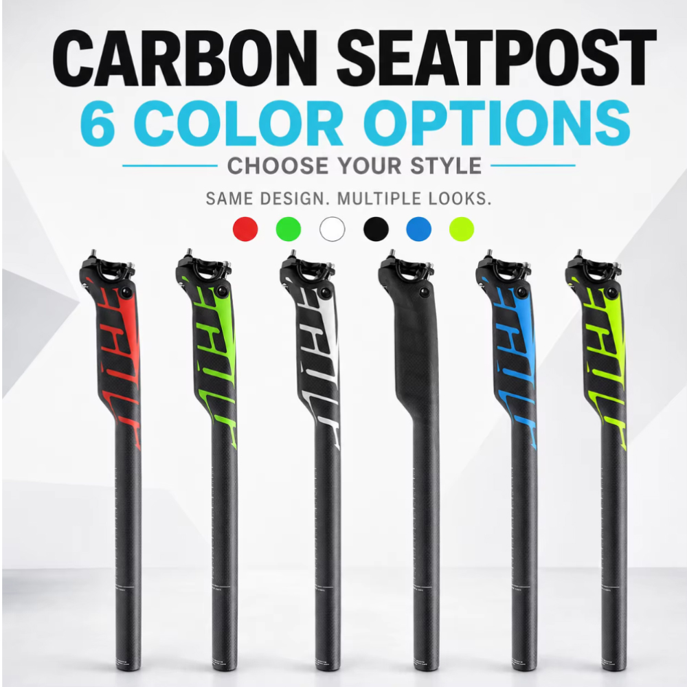 عمود مقعد دراجة ULLICYC Offset - مراجعة Carbon Seatpost 27.2 31.6 Offset وسعره