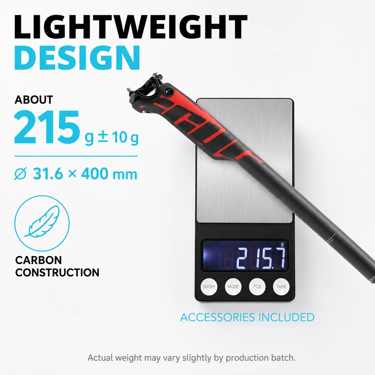 عمود مقعد دراجة ULLICYC Offset - مراجعة Carbon Seatpost 27.2 31.6 Offset وسعره