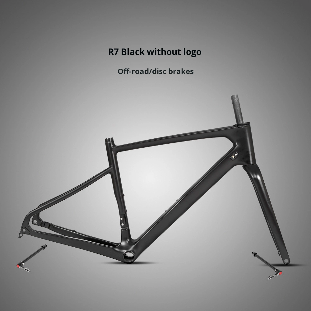 إطار دراجة R7 من ألياف الكربون - مراجعة Carbon Gravel Frame Disc Brake 700C وسعره
