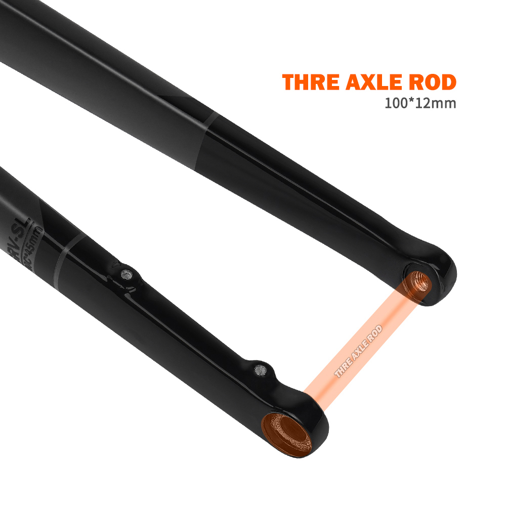 TOSEEK ألياف الكربون الطريق شو - مراجعة Carbon Fork Gravel Disc Brake وسعره