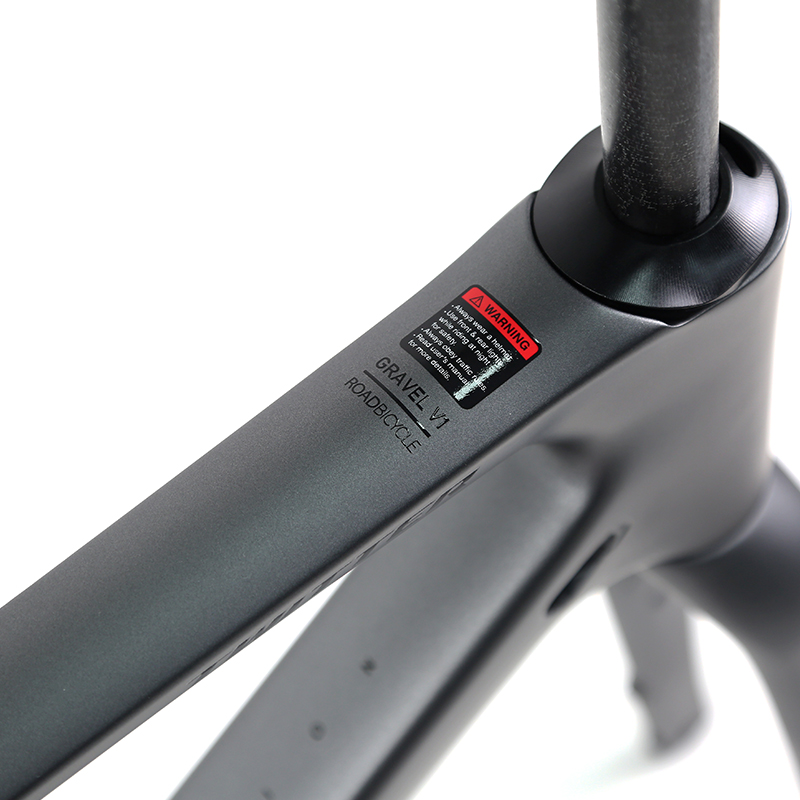 إطار دراجة كربوني جديد طراز Gr - مراجعة Carbon Gravel Frame Disc Brake 700C وسعره