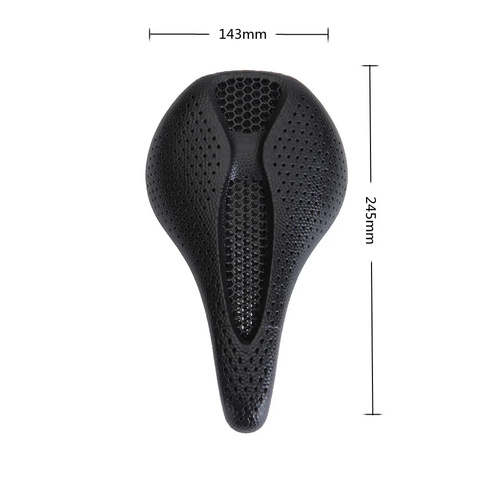 وسادة مقعد دراجة هوائية بتقنية - مراجعة Carbon Saddle 3D Printed Honeycomb وسعره
