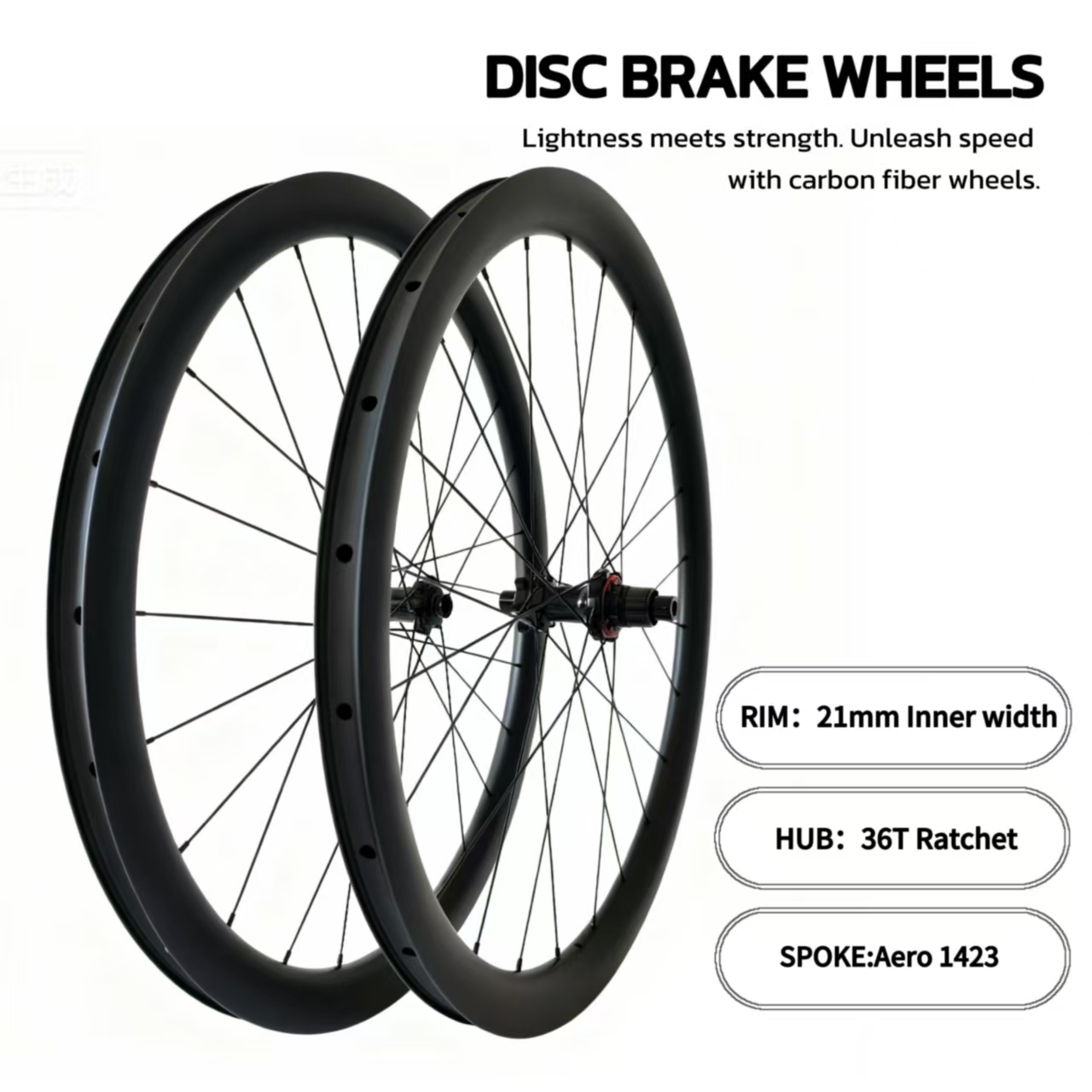 مجموعة عجلات كربونية للطرق الو - مراجعة Gravel Bike Wheelset Carbon 700C وسعره