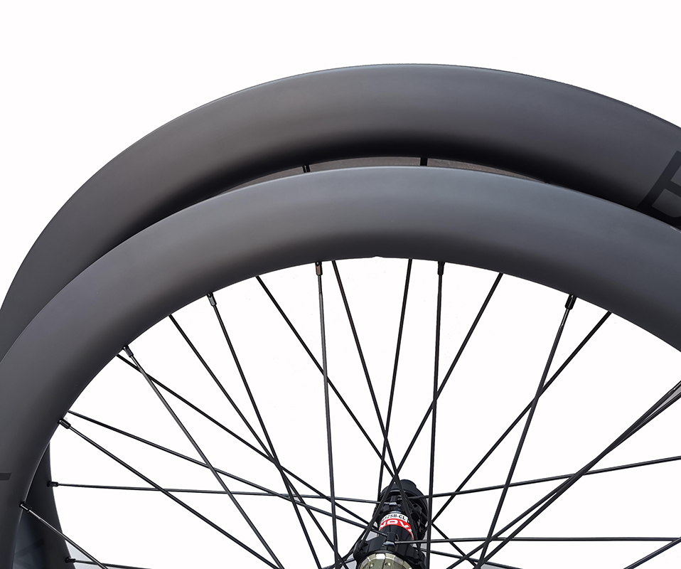 700C الكربون القرص الطريق دراج - مراجعة Gravel Bike Wheelset Carbon 700C وسعره