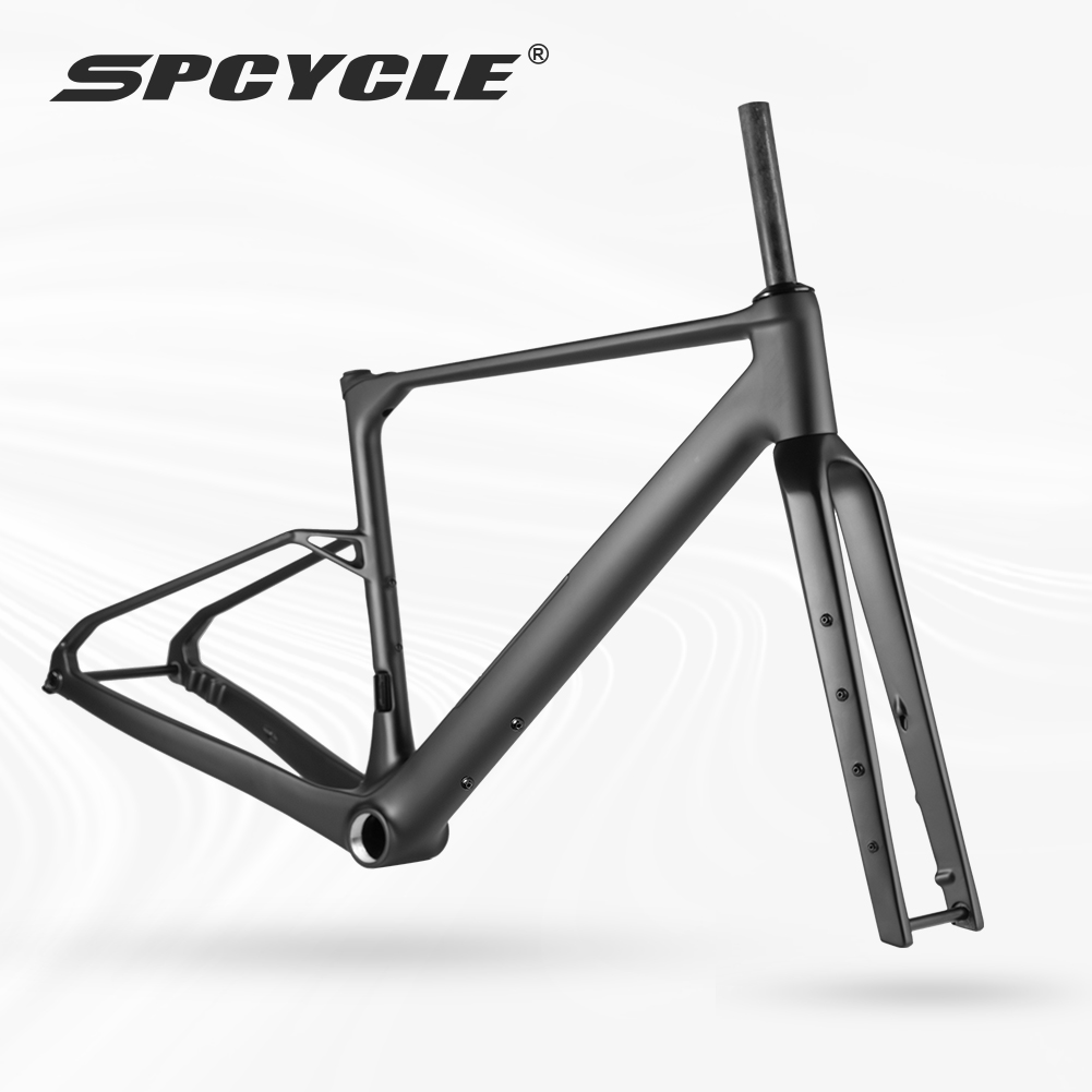 Spcycle G026 كابل داخلي كامل إ - مراجعة Carbon Fiber Road Bike Frame Aero وسعره
